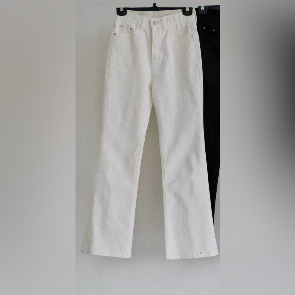 New-Cotton Pants with Hidden Banding - Picture 10 of 10